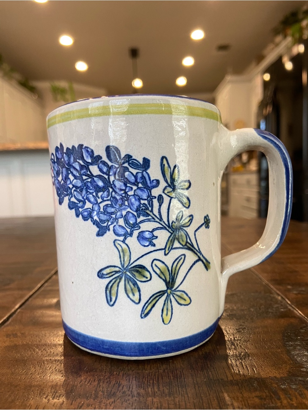 Louisville Stoneware Bluebonnet Vintage Mug Kentucky